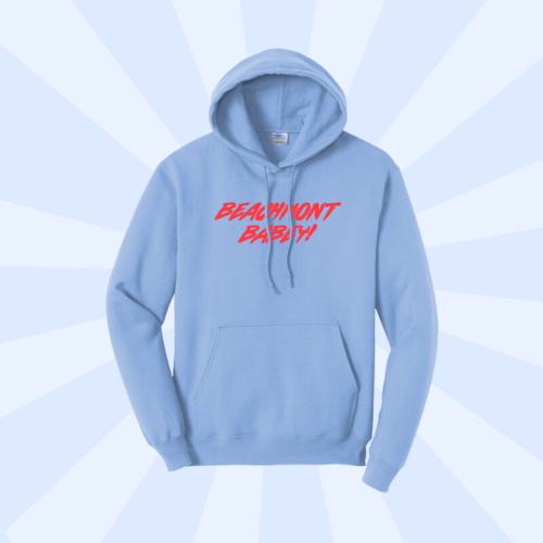 Beachmont Babey Red Logo Hoodie