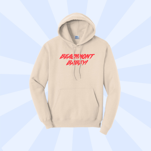 Beachmont Babey Red Logo Hoodie