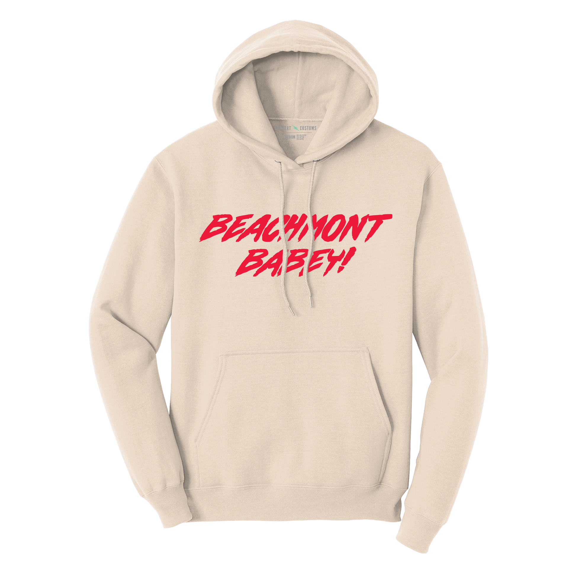 Beachmont Babey Red Logo Hoodie